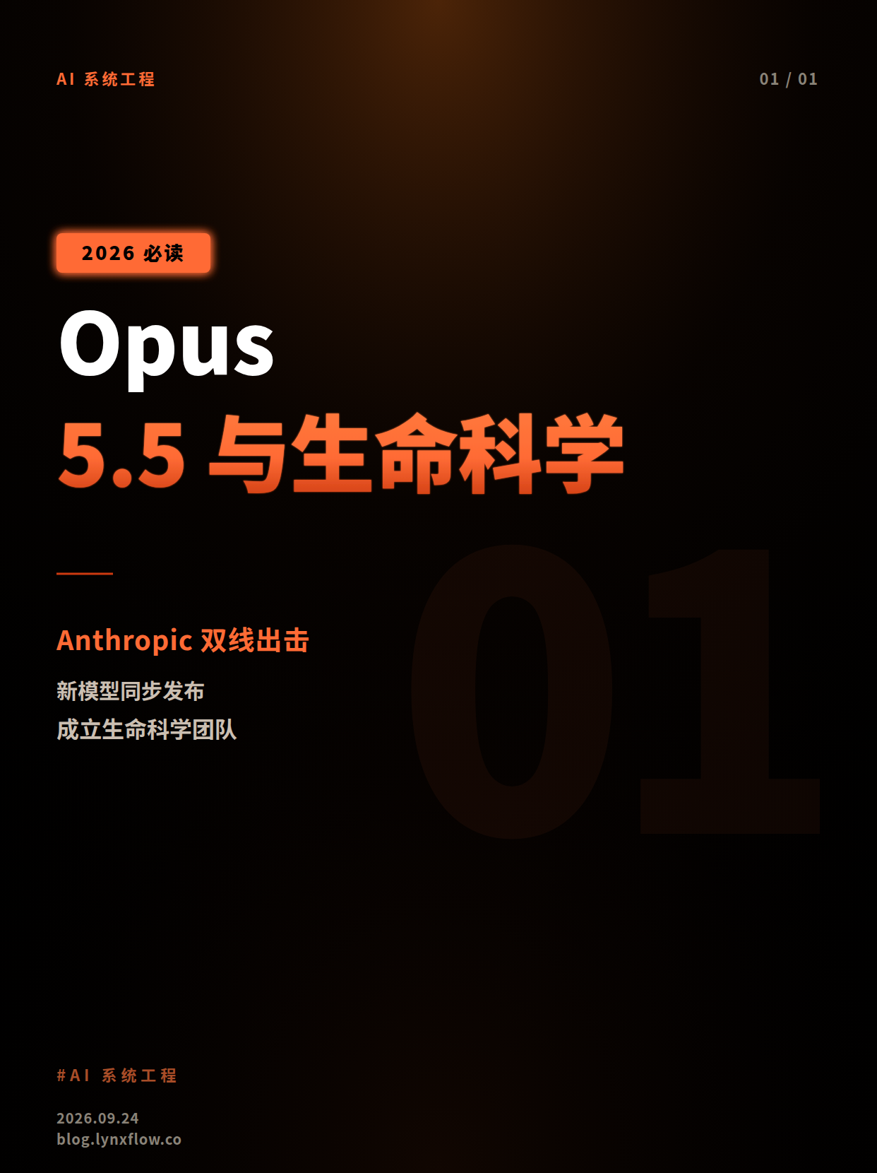 Anthropic 推出 Claude Opus 5.5 兼成立生命科学团队,OpenAI CEO 警告 AI 或致工业革命式动荡