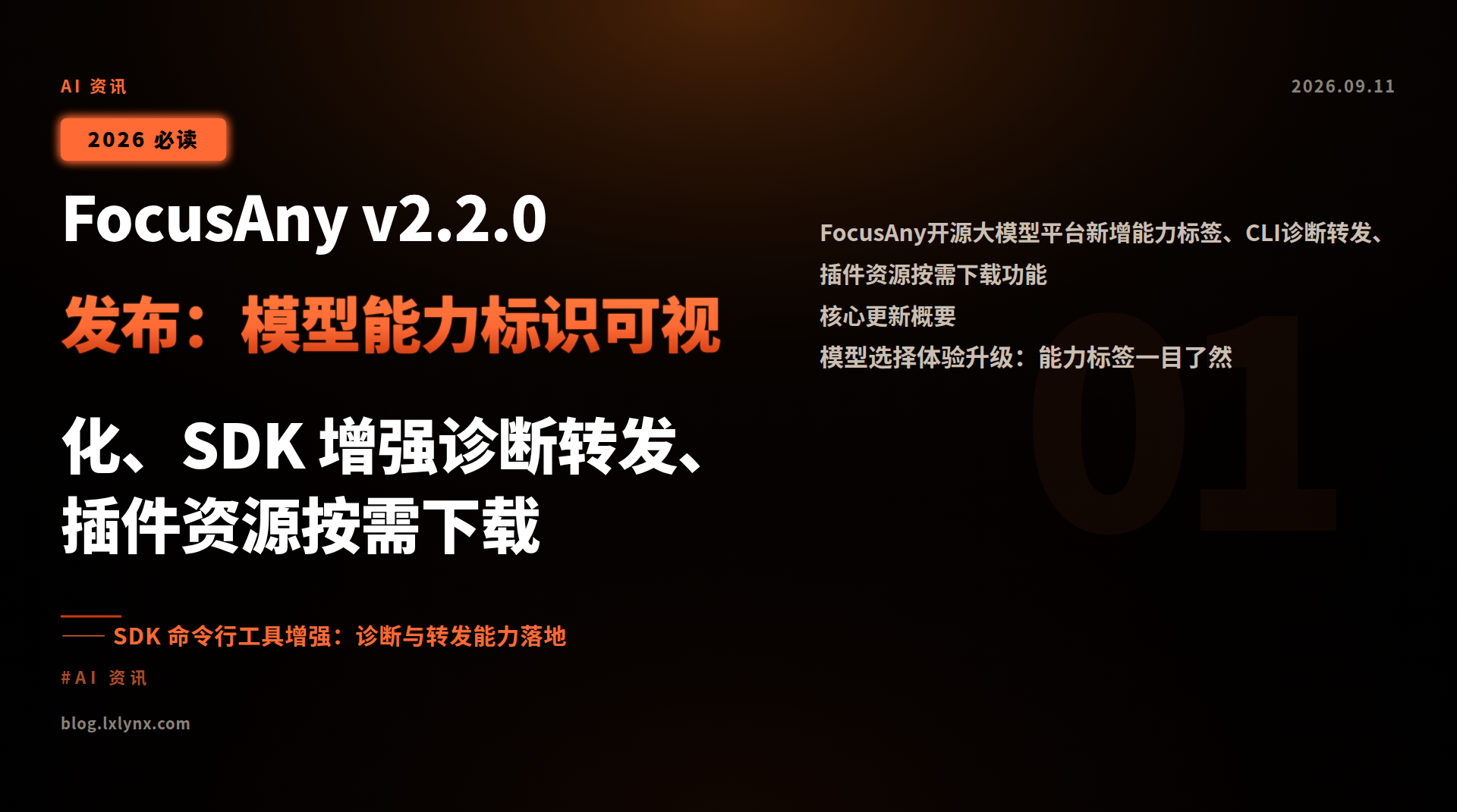 FocusAny v2.2.0 发布:模型能力标识可视化、SDK 增强诊断转发、插件资源按需下载