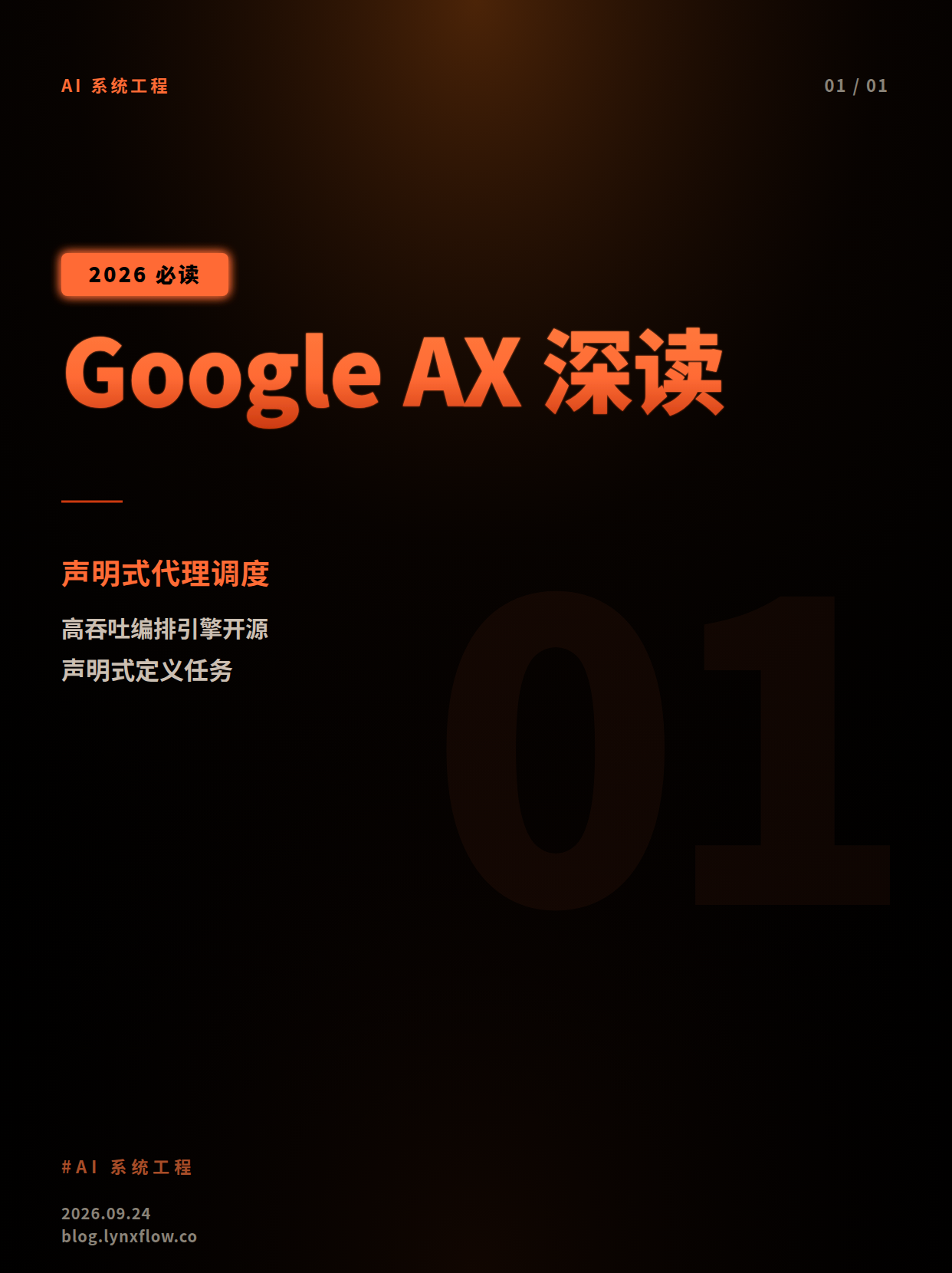 Featured image of post 凌序之心Lynx｜GitHub深读:Google AX｜声明式智能代理调度新范式