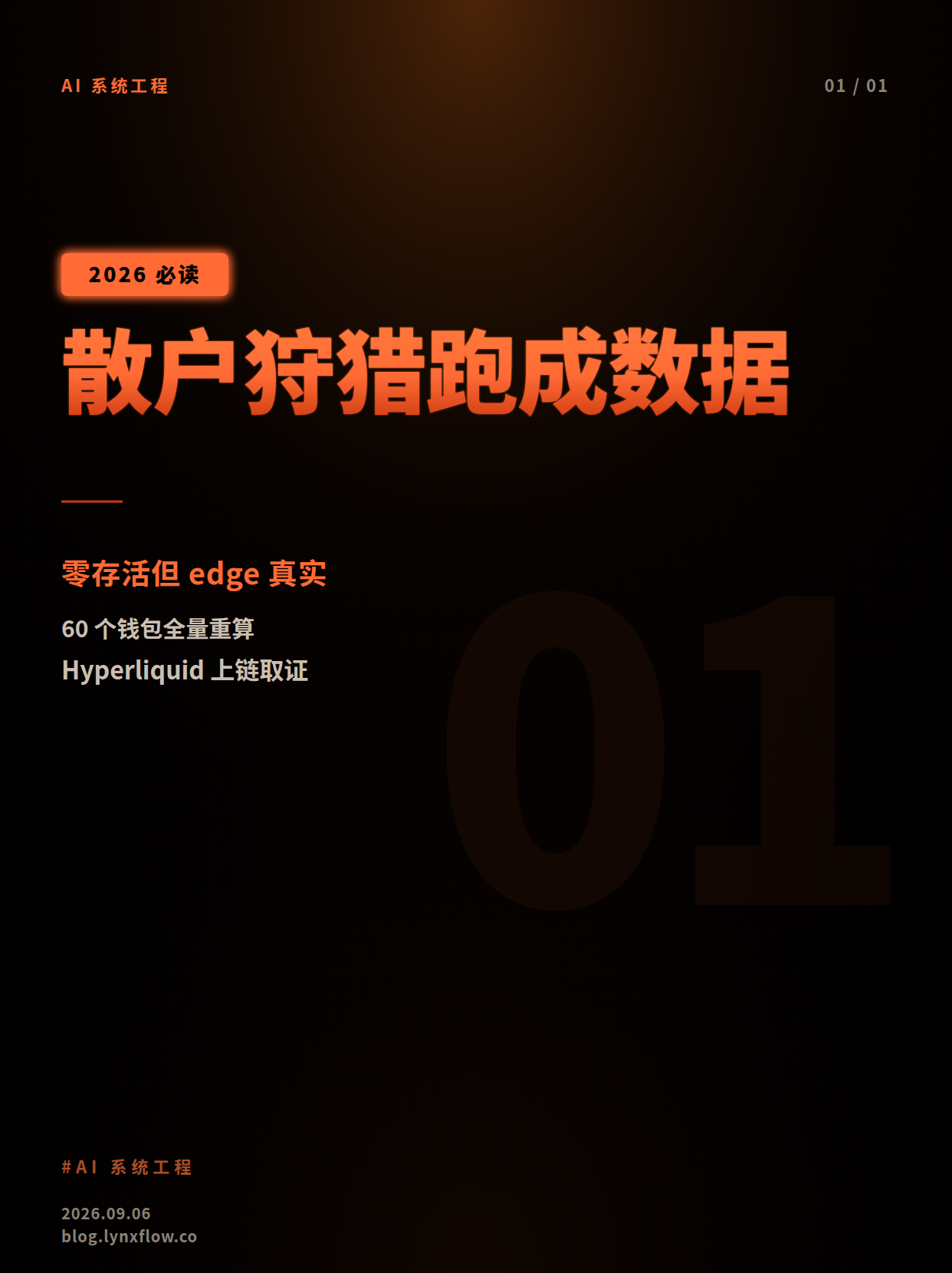 把散户狩猎跑成数据:零存活,但真实的 edge 确实在——只是它长在机器身上