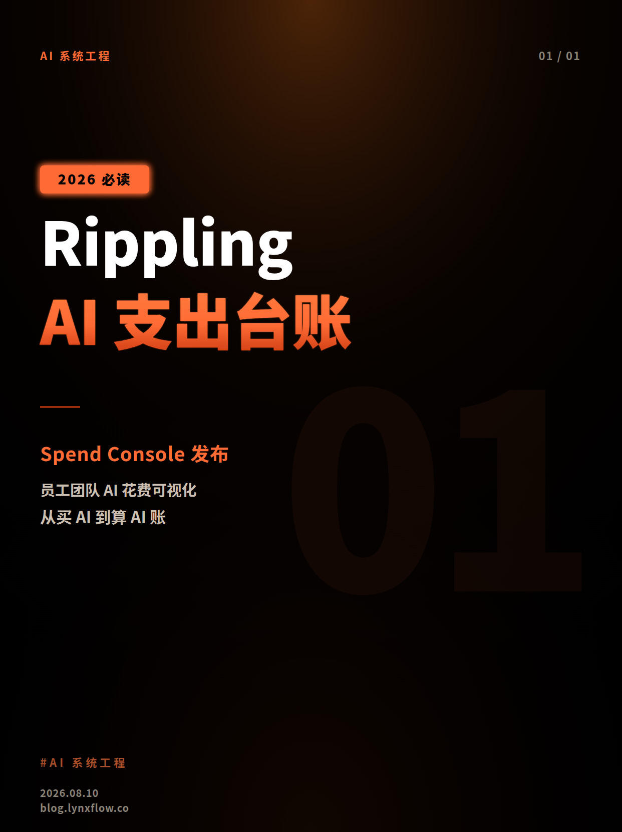 Rippling 推出 AI Spend Console,追踪员工与团队 AI 支出