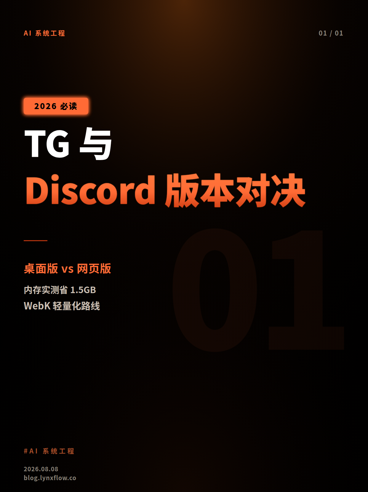 Telegram 和 Discord 桌面版 vs 网页版深度对比